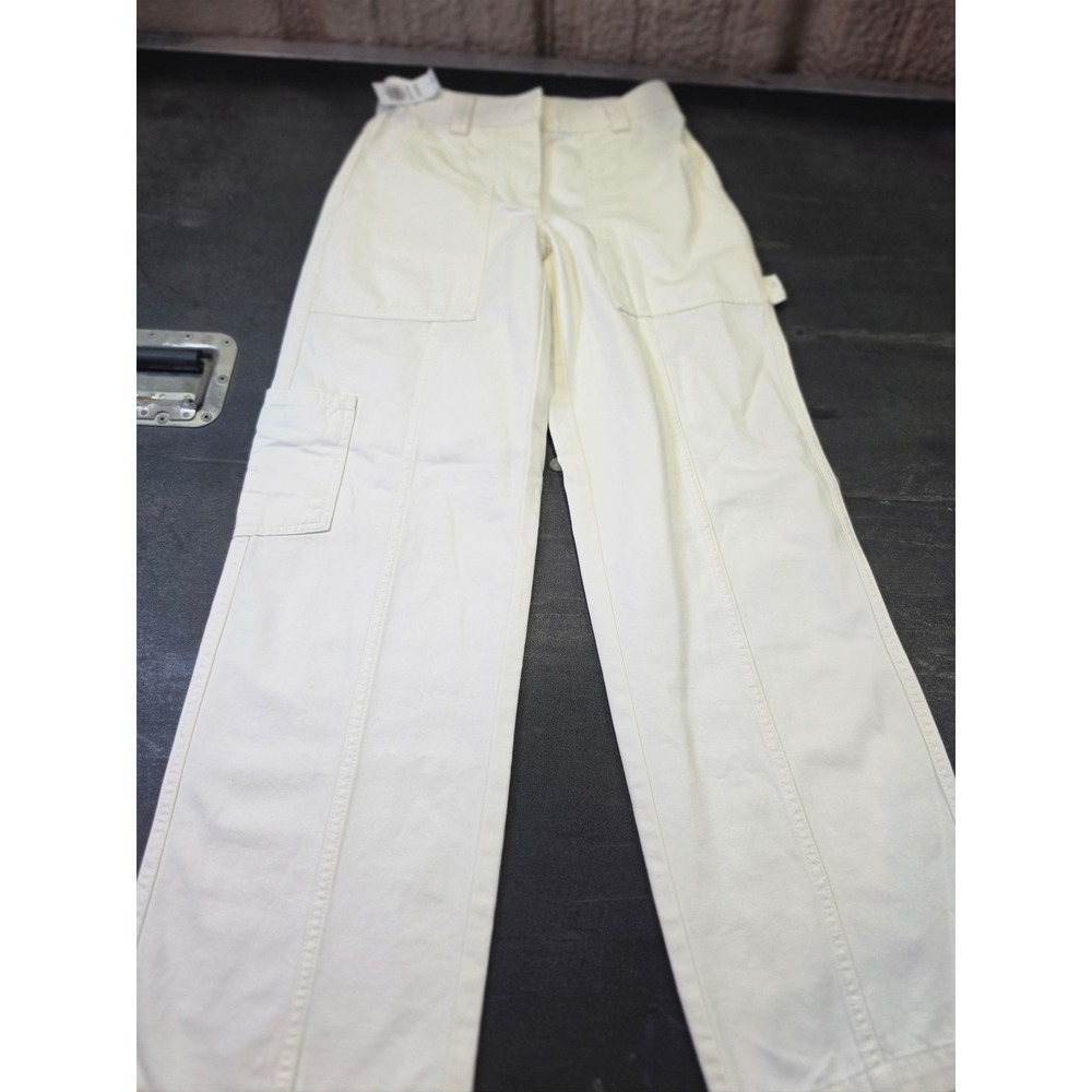 Sunday Best Aritzia New Oscar Carpenter Pants Light Birch White Size 2 Utility